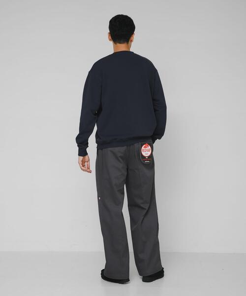 URBAN RESEARCH Sonny Label（アーバンリサーチサニーレーベル）の「ヘビーウェイトコットンベーシックスウェット（スウェット・メンズ・グレー/チャコールグレー/ネイビー/ダークブラウン/ブラック・SMALL/MEDIUM/LARGE/X-LARGE）」の18枚目の写真