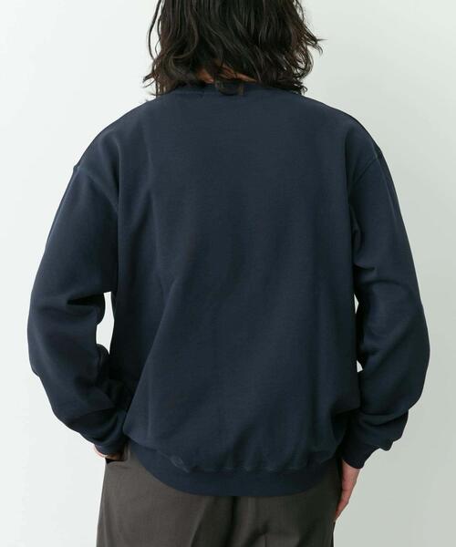 URBAN RESEARCH Sonny Label（アーバンリサーチサニーレーベル）の「ヘビーウェイトコットンベーシックスウェット（スウェット・メンズ・グレー/チャコールグレー/ネイビー/ダークブラウン/ブラック・SMALL/MEDIUM/LARGE/X-LARGE）」の13枚目の写真