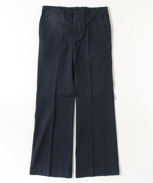 LAUREN RALPH LAUREN(ローレン ラルフ ローレン)の「ストレッチ コットン チノ フレア パンツ(チノパンツ・レディース・ネイビー系1・2/0/4/6/00)」の6枚目の写真
