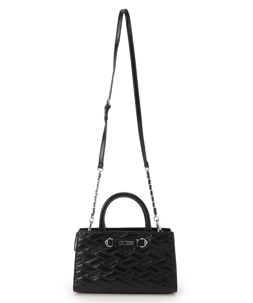 Guess（ゲス）の「BRIELLA Satchel サッチェル ハンドバッグ （ハンドバッグ・レディース・ブラック・ONE SIZE）」の4枚目の写真