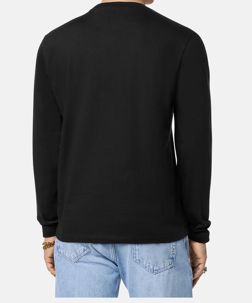VERSACE(ヴェルサーチ)の「メドゥーサ 長袖 Tシャツ(Tシャツ/カットソー・メンズ・ブラック・XS/S/XL/M/L)」の2枚目の写真