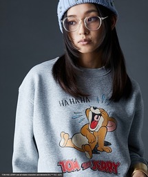 Tom＆Jerry | 【TOM and JERRY/トムとジェリー】綿100％裏起毛スウェット＜大きいサイズ有＞GEVS.(スウェット)