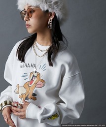 Tom＆Jerry | 【TOM and JERRY/トムとジェリー】綿100％裏起毛スウェット＜大きいサイズ有＞GEVS.(スウェット)