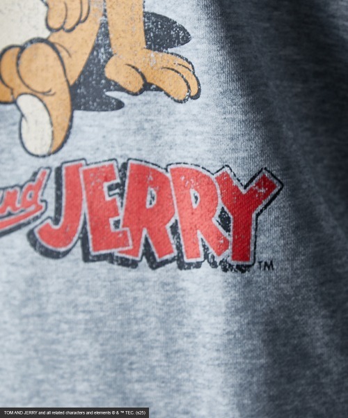 Tom＆Jerry（トムアンドジェリー）の「【TOM and JERRY/トムとジェリー】綿100％裏起毛スウェット＜大きいサイズ有＞GEVS.（スウェット・レディース・オフホワイト/グレー/ブラック・M/L/LL/3L/4L/5L）」の18枚目の写真