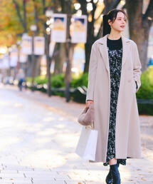 PROPORTION BODY DRESSING　モヘアチェックコート PROPORTION BODY DRESSING - 石原さとみ着用♡チェックモヘアコートの