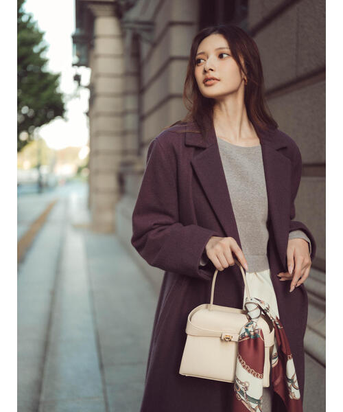 セール】ベルテッドレディーコート / 1215252001（ステンカラーコート