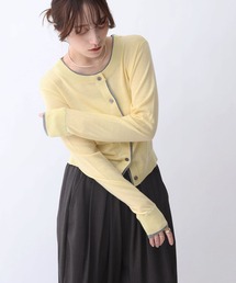 NOAHL（ノアル）の「【NOAHL】配色ニットカーディガン（カーディガン/ボレロ）」