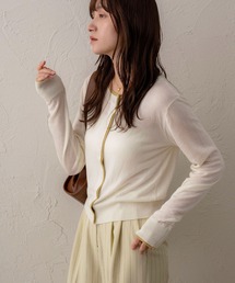 NOAHL（ノアル）の「【NOAHL】配色ニットカーディガン（カーディガン/ボレロ）」