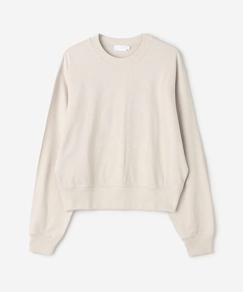handvaerk(ハンドバーク)の「handvaerk | コットン クルーネック長袖Tシャツ WOMEN(スウェット・レディース・ブラック系その他/ブルー系その他/アイボリー/ブラウン系その他・S)」の2枚目の写真