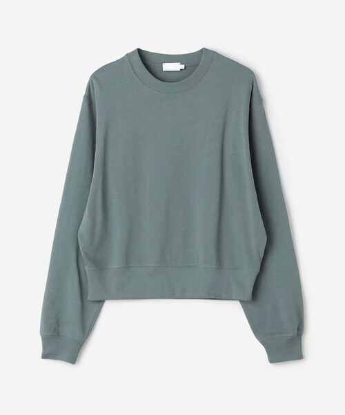 handvaerk(ハンドバーク)の「handvaerk | コットン クルーネック長袖Tシャツ WOMEN(スウェット・レディース・ブラック系その他/ブルー系その他/アイボリー/ブラウン系その他・S)」の16枚目の写真