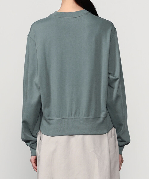 新品・未使用handvaerk:のん※受取評価を忘れずに handvaerk | コットン クルーネック長袖Tシャツ WOMEN