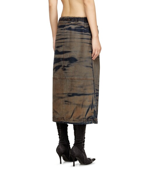 DIESEL（ディーゼル）の「ウィメンズ デニムスカート O-MIRTOW-DEN（デニムスカート・レディース・ダークインディゴブルー・40/38/42/46/44）」の3枚目の写真