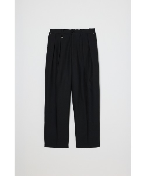 STYLEMIXER(スタイルミキサー)の「2タックテーパードパンツ(スラックス・メンズ・ブラック/グレー・MEDIUM/LARGE)」の15枚目の写真