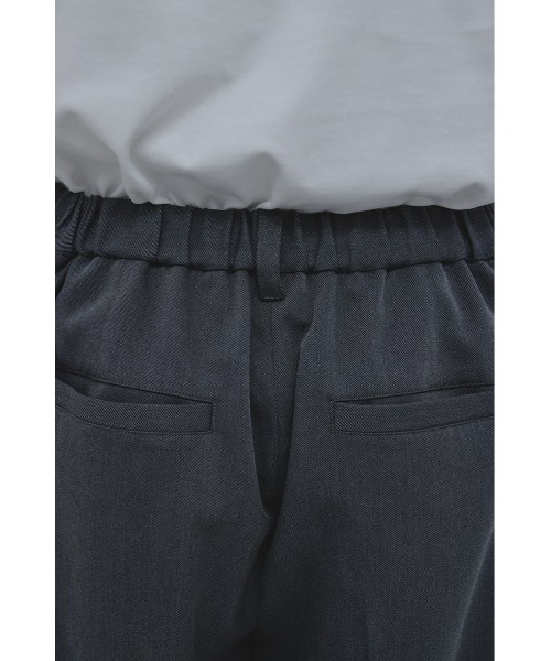 STYLEMIXER(スタイルミキサー)の「2タックテーパードパンツ(スラックス・メンズ・ブラック/グレー・MEDIUM/LARGE)」の4枚目の写真