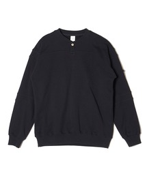FOOTBALL RIB HENRY NECK SWEAT