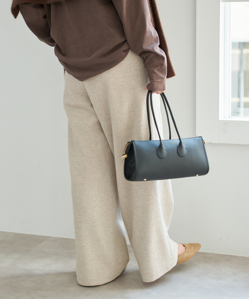 Spick & Span（スピックアンドスパン）の「《WEB限定 / 追加2》ツイードイージーパンツ（その他パンツ・レディース・ベージュ・38/36/40）」の18枚目の写真