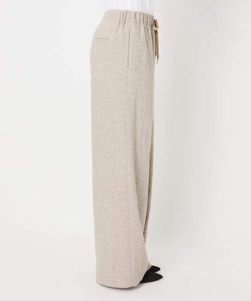 Spick & Span（スピックアンドスパン）の「《WEB限定 / 追加2》ツイードイージーパンツ（その他パンツ・レディース・ベージュ・38/36/40）」の6枚目の写真