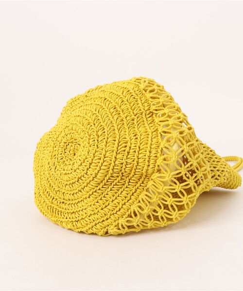 The Bagmati（ザバグマティ）の「BAGMATI_ワックスコードバッグ（トートバッグ・レディース・イエロー・FREE）」の3枚目の写真