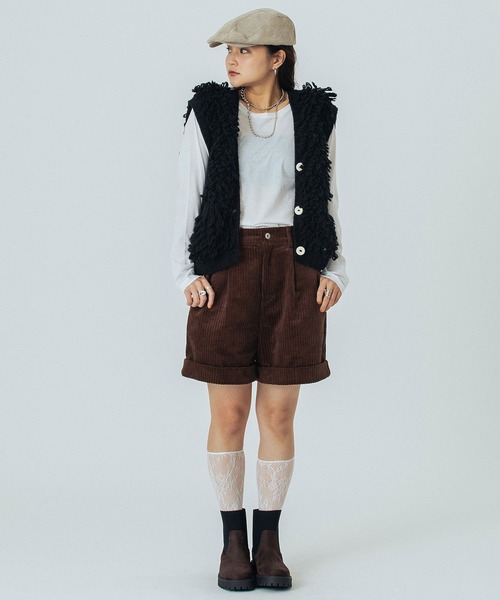 ROSE BUD（ローズバッド）の「SHEER  L/S TOP（Tシャツ/カットソー・レディース・ホワイト/ピンク/ブラック・ONE SIZE）」の17枚目の写真