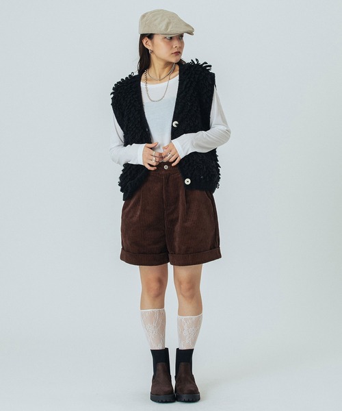 ROSE BUD（ローズバッド）の「SHEER  L/S TOP（Tシャツ/カットソー・レディース・ホワイト/ピンク/ブラック・ONE SIZE）」の19枚目の写真