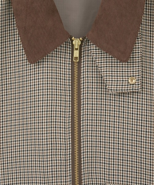 Green Parks(グリーンパークス)の「2WAYジップアップジャケット(ブルゾン・レディース・カーキ/チェック・FREE)」の19枚目の写真