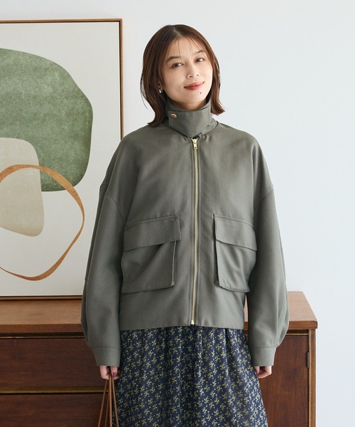 セール】2WAYジップアップジャケット（ブルゾン）｜Green Parks
