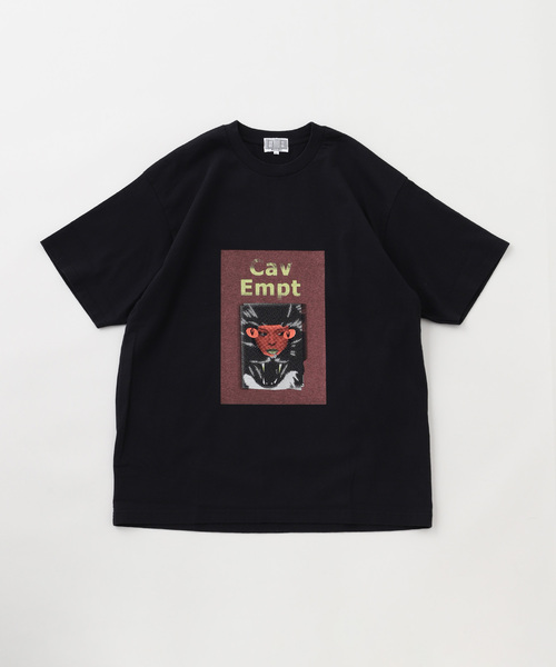 C.E(シーイー)の「C.E / シーイー cavempt MUTUAL DEPENDENCE T(Tシャツ/カットソー・メンズ・ブラック・MEDIUM/LARGE/X-LARGE)」の1枚目の写真