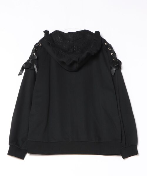 Secret Honey（シークレットハニー）の「レースZIPパーカー（パーカー・レディース・オフホワイト/グレー/ブラック・FREE）」の17枚目の写真