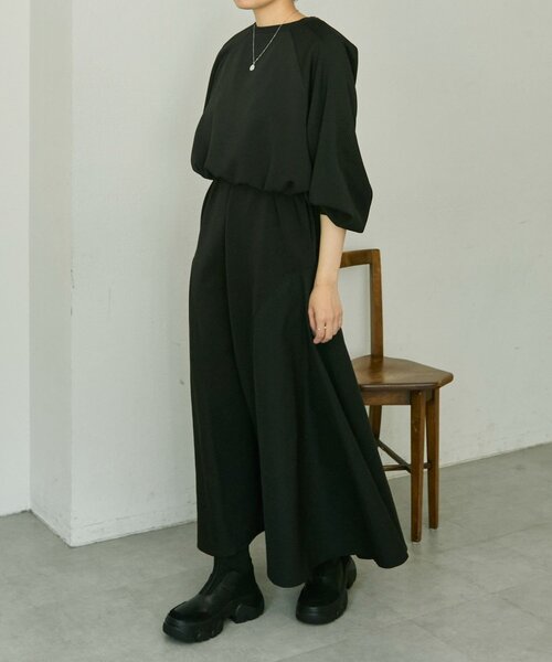 ear PAPILLONNER(イアパピヨネ)の「ボリュームソールショートブーツ25【SUM1 STYLE】(ブーツ・レディース・ブラック/モカ・MEDIUM/LARGE)」の20枚目の写真