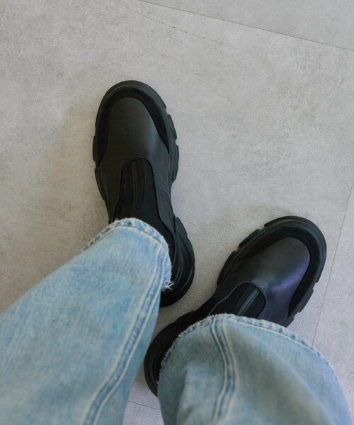 ボリュームソールショートブーツ25【SUM1 STYLE】（ブーツ）｜ear