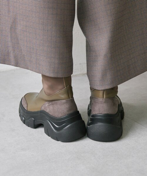 ear PAPILLONNER（イアパピヨネ）の「《本革》ボリュームソール