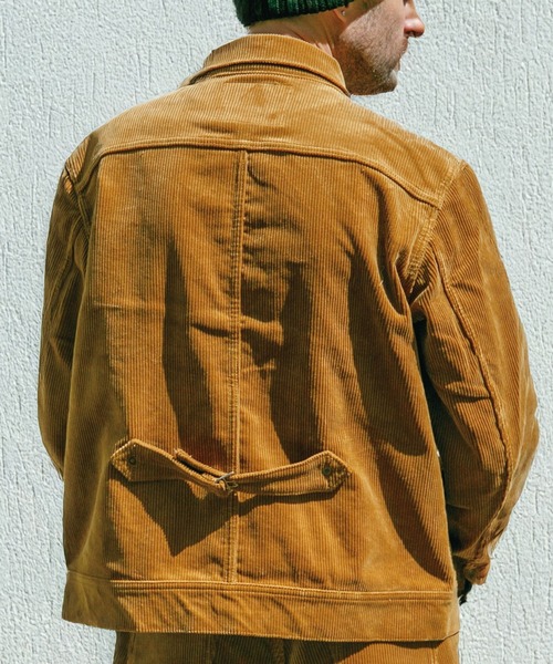 TMT(ティーエムティー)の「CORDUROY JACKET(1st type)(デニムジャケット・メンズ・ブラウン/ネイビー・MEDIUM/LARGE/X-LARGE)」の11枚目の写真
