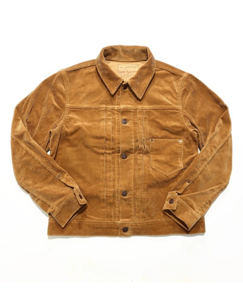 TMT(ティーエムティー)の「CORDUROY JACKET(1st type)(デニムジャケット・メンズ・ブラウン/ネイビー・MEDIUM/LARGE/X-LARGE)」の12枚目の写真