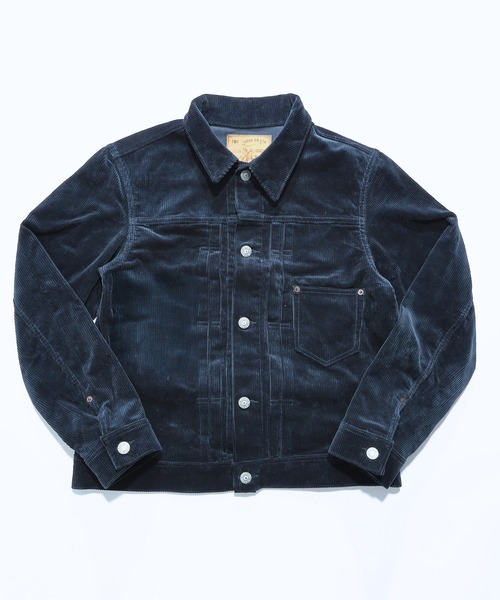TMT(ティーエムティー)の「CORDUROY JACKET(1st type)(デニムジャケット・メンズ・ブラウン/ネイビー・MEDIUM/LARGE/X-LARGE)」の15枚目の写真