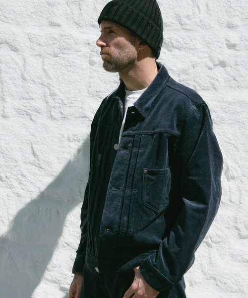 TMT(ティーエムティー)の「CORDUROY JACKET(1st type)(デニムジャケット・メンズ・ブラウン/ネイビー・MEDIUM/LARGE/X-LARGE)」の13枚目の写真