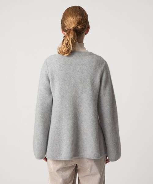 Steven Alan（スティーブンアラン）の「＜Steven Alan＞ウール フォックス プルオーバー ニット（ニット/セーター・レディース・ダークグレー/ネイビー・FREE）」の8枚目の写真