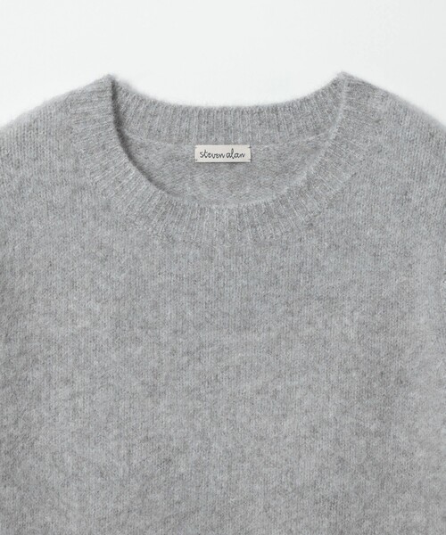 Steven Alan（スティーブンアラン）の「＜Steven Alan＞ウール フォックス プルオーバー ニット（ニット/セーター・レディース・ダークグレー/ネイビー・FREE）」の11枚目の写真