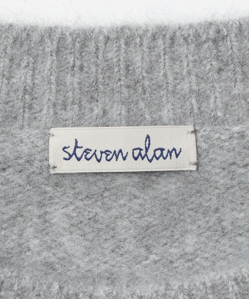 Steven Alan（スティーブンアラン）の「＜Steven Alan＞ウール フォックス プルオーバー ニット（ニット/セーター・レディース・ダークグレー/ネイビー・FREE）」の14枚目の写真