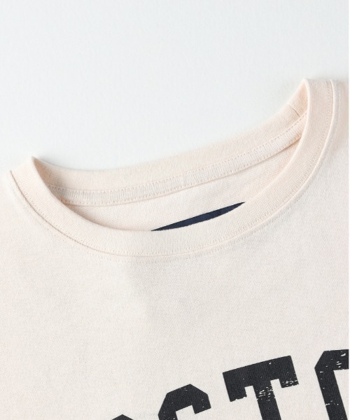 Right-on(ライトオン)の「HONEYSUCKLE ROSE(ハニーサックルローズ)【レディース】袖ボリュームロングスリーブTシャツ(Tシャツ/カットソー・レディース・ベージュ/ブラック/オフホワイト・S/M/L)」の22枚目の写真
