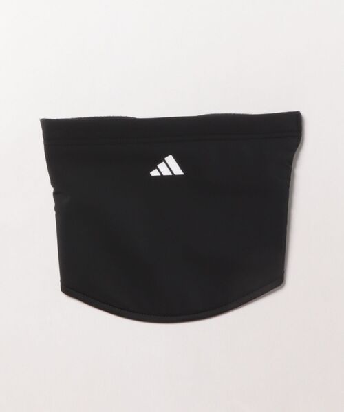 adidas(アディダス)の「《adidas》ベーシック ネックウォーマー(ネックウォーマー/スヌード・メンズ・グレー系その他/ブラック・M/XS)」の2枚目の写真