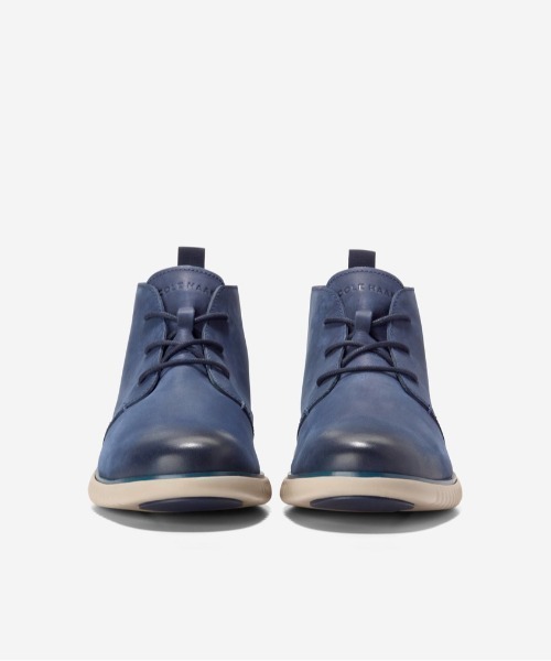 COLE HAAN(コールハーン)の「2.ゼログランド チャッカ mens(ブーツ・メンズ・ネイビー・7.5/8/8.5/9/9.5/7/11/10.5)」の2枚目の写真