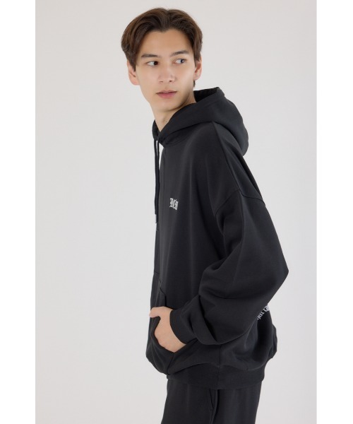 RODEO CROWNS WIDE BOWL（ロデオクラウンズワイドボウル）の「Blackletter フーディー（パーカー・メンズ・ブラック/ホワイト/杢グレー・MEDIUM/LARGE）」の15枚目の写真