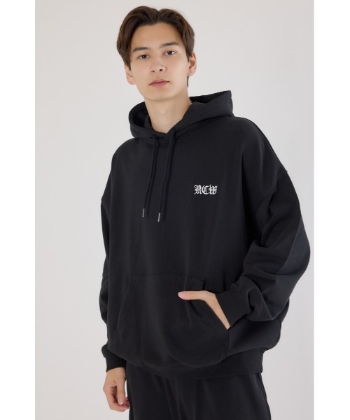 RODEO CROWNS WIDE BOWL（ロデオクラウンズワイドボウル）の「Blackletter フーディー（パーカー・メンズ・ブラック/ホワイト/杢グレー・MEDIUM/LARGE）」の11枚目の写真