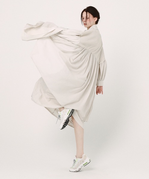 bedsidedrama（ベットサイドドラマ）の「Mixed Tutu Coat（その他アウター・レディース・ナチュラル/ブラック・1/2）」の6枚目の写真