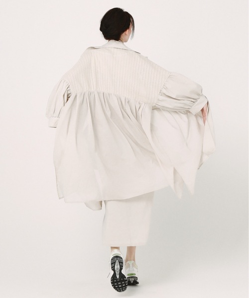 bedsidedrama（ベットサイドドラマ）の「Mixed Tutu Coat（その他アウター・レディース・ナチュラル/ブラック・1/2）」の7枚目の写真