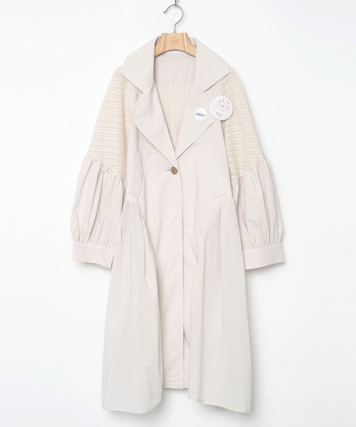 bedsidedrama（ベットサイドドラマ）の「Mixed Tutu Coat（その他アウター・レディース・ナチュラル/ブラック・1/2）」の12枚目の写真