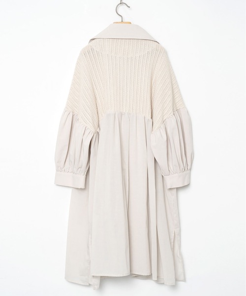 bedsidedrama（ベットサイドドラマ）の「Mixed Tutu Coat（その他アウター・レディース・ナチュラル/ブラック・1/2）」の13枚目の写真