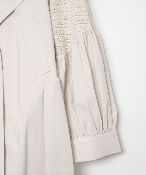 bedsidedrama（ベットサイドドラマ）の「Mixed Tutu Coat（その他アウター・レディース・ナチュラル/ブラック・1/2）」の16枚目の写真