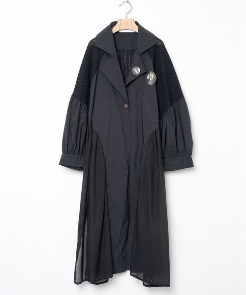 bedsidedrama（ベットサイドドラマ）の「Mixed Tutu Coat（その他アウター・レディース・ナチュラル/ブラック・1/2）」の17枚目の写真