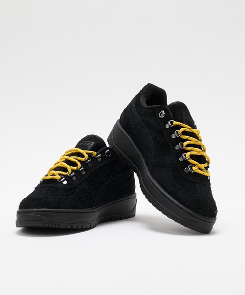 PUMA(プーマ)の「【Unblend】【PUMA】PALERMO ALPINO FUZZY / プーマ パレルモ・アルピノ フィジー スニーカー(スニーカー・レディース・ブラウン/ブラック・23/23.5/24/24.5/25)」の1枚目の写真